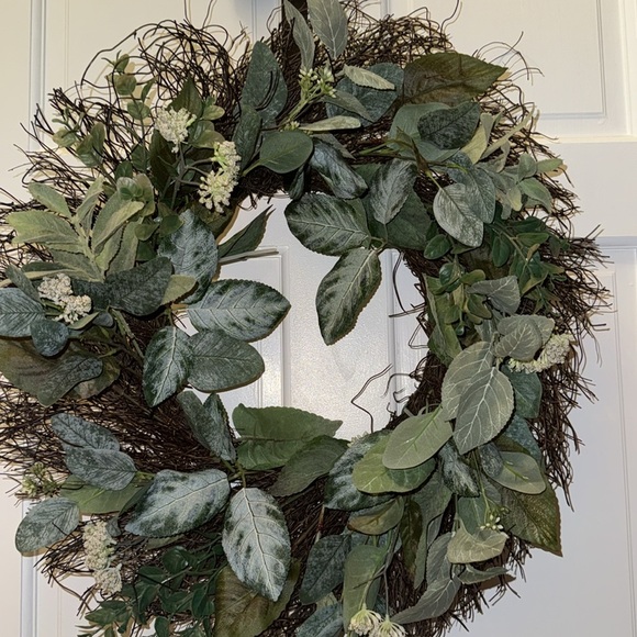 BRAND NEW FLORAL HANGER FOR DOOR DECOR GOOD FOR HOME - Picture 3 of 6